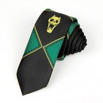 Anime JoJo keistas nuotykis Kira Yoshikage Cosplay kaklaraištis KILLER QUEEN Skull Neck Heavens Door Cosplay kostiumo atrama black