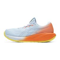 Asics Gel-Cumulus 28 Comfortable Breathable Running Shoes Men sneaker Blue Orange Yellow 1011C223-400 45 white