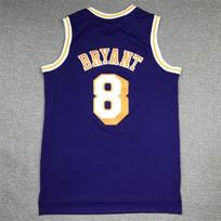 Siuvinėtas NBA Los Angeles Lakers Kobe Bryant 8 Krepšinio Džersis Vyrams Moterims Sportinė Apranga Ruduo Žiema XXL