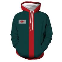 Marvel Žmogus-voras 3D spausdinimo užtrauktuku su gobtuvu striukė vyrams moterims Cosplay Anime megztinis su gobtuvu Filmo leidimas 5XL black
