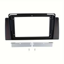9 colių automobilio panelė, tinkama BMW X5 E53 1999-2006, prietaisų skydelio montavimas, priekinė plokštė, suderinama su įvairiais modeliais, nereikia baterijos