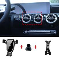 Automobilio mobiliojo telefono laikiklis Mercedes Benz CLA 250 A 2020–2025 m. GPS laikiklis Navigacijos stovas Automobilio priedai gray
