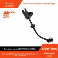 Carbon Canister Solenoid Valve Assembly with Hose for Chevrolet, Buick, Opel 1.4L/1.6L POKESS/PUKESI