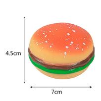 Squishy Hamburger Antistress Toy Kids Silicone Fidget Toys Squeeze Automatic Rebound Fidget Ball For Children Stress Relief Toys
