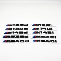 ABS Automobilio Galinės Bagažinės Emblemos Ženklelis BMW M125i M135i M140i M235i M240i M320i M330i M340i M350i M440i M435i M530i M540i M550i T6 M235i