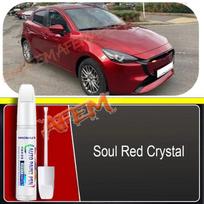 Car Scratch Repair Touch-Up Paint Pen For Mazda 2 2025 2024 Paint Scratch Remover No color difference Car Paint Care Accessories Touchup Paint2 Soul Red Crystal