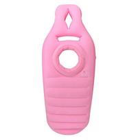 Cozy Pregnancy Side Sleeping Mat with Waist and Belly Support, Thick PVC Flocking 170*65*22cm pink