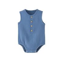 Infant Toddler Girl Fashion Collar Onesie 9M gray