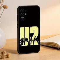 U-U2-ES Band Phone Case For Samsung S25,S24,S21,S22,S23,S30,Ultra,S20,Plus,Fe,Soft Silicone Black Cover Samsung S25ULTRA beige