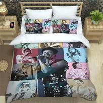 Dainininko Harry Styles antklodės užvalkalas, pagalvės užvalkalas, patalynės komplektas One Direction, suaugusiems, berniukams, mergaitėms, miegamojo dekoracija, viengulio, dvigulio dydžio 140x200cm