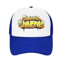 New Design Baseball Caps Subway Surfers funny game Accessories For Unisex Trucker Hats Casual Sun Cap Adjustable Fit Adjustable white