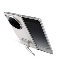 DEFENSE Leather Case For OPPO Find N6 Bracket Back Cover Shell 1PC&For OPPO Find N6 balta