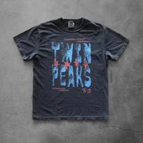 Twin Peaks Shirt, Vintage Mystery TV Show Graphic Tee 150 gray