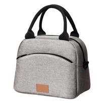 Waterproof Bentos Box Lunch Bag Lunch Container for Adults Cute Efficient Coolers Bag with Multiple Compartments pilka spalva