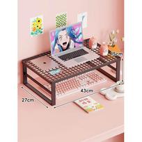 Ergonomic Metal Laptop & Monitor Stand Wall Mount with Cooling Feature