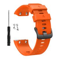 Apyrankė skirta Garmin Forerunner 35 išmaniajam laikrodžiui Silikoninės apyrankės For Garmin Forerunner 30 Dirželis Laikrodžio dirželis Apyrankė orange