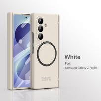Magnetic Slim Case Galaxy Z Fold8 Ultra With Pen Slot Shockproof Hinge Protection PC Material Samsung Galaxy Z Fold6 white