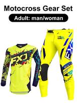 motocross gear set Enduro cross Jersey Pant Kits Racer Gear Set Off-road Mens Kits Women's mountain Downhill Motorcycle MX M-32