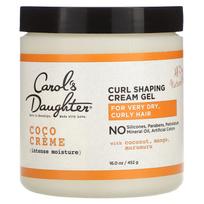 Carol's Daughter, Coco Cream, Intensyvus drėkinimas, Garbanas formuojantis kremas-gelis, 452 g (16 oz) white