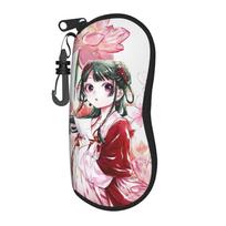 Maomao Japan Manga Glasses Case Unisex Lightweight Zipper Apothecary Diaries Glasses Storage Box Ultra Sunglasses Box One Size gray