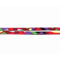 Flat Candy Color Gradient Shoe Laces Party Camping Boots Shoelace Canvas Strings Length 50Cm 80Cm 100Cm 120Cm Shoes Woman Men 140cm red