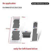 BADE9 Nauji kojų atramos, akceleratoriaus, stabdžio, dujų pedalo dangteliai, skirti BMW 3 5 serijai E39 E46 E87 E90 E91 F10 F30 F20 F25 F01 X5 X3 M4 Automobilio priedai