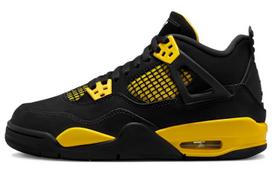 Jordan 4 Retro Thunder 2023 GS 408452-017 38.5 white