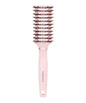 Bent & Boar Bristle Hair Brush white
