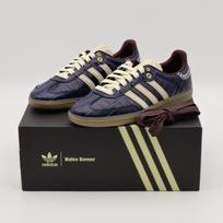 JH9825 Wales Bonner adidas Samba Kolegialiai tamsiai mėlyna Stebuklingai balta Naktinė raudona (Vyriški) 9.5 gray