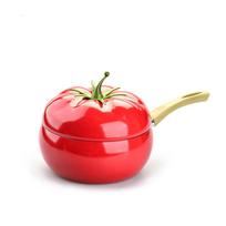Creative Fruit Shape Aliuminis nepridegantis puodas Sriubai Puodas Keptuvės Virtuvės indų rinkinys tomato milk pot #1
