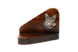 Cardigan Welsh Corgi - wooden candle holder with a dog, tealight holder, a memorial place for a dog by Art-Dog brand