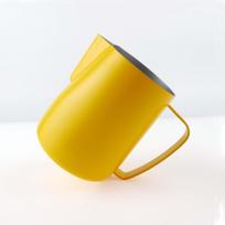 350ml/600ml Stainless Steel Milk Pitcher Milk Frothing Jug Milk Foamer Mugs Italian Latte Art Coffee Maker Jug 350ml geltona