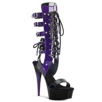 15CM Women's Boots Sexy Pole Dancing Shoes High Heels Boots Superstar Boots Club Shoes 44 black