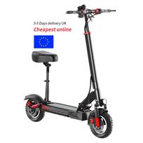 EMANBA M4 PRO 10 colių suaugusiųjų elektrinis paspirtukas, 48V 16Ah baterija, dvigubi diskiniai stabdžiai
