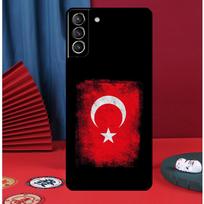 Turkija Turkijos Vėliava Telefono dėklas Samsung Galaxy S24 Ultra S9 S10 S20 FE S21 S22 S23 Plus S25 Ultra Galinis dangtelis Galaxy S23 FE red