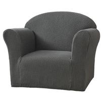 Mini vaikiško sofos užvalkalas 1 vieta Minkštas fotelio, sofos užvalkalas Vienspalvis Elastingas Tampus Mini dydis Pufas Užvalkalas Idealiai tinka vaikų kėdei gray