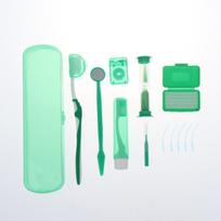 8Pcs Dental Teeth Care Kit Portable Oral Cleaning Whitening Tool Set for Home Daily Travel Personal Oral Hygiene Use