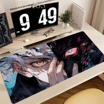 Karštas Anime Jujutsu Kaisen Didelis Pelės Kilimėlis Ryomen Sukuna Pelės Kilimėliai Kompiuterio Žaidimų Periferiniai Prietaisai Stalo Kilimėlis XXL xCM 30x80x0.2cm