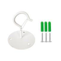 Black White Ceiling Hooks Carbon Steel Flower Pots Lifting Hook New Plant Hanging Hook  Wall