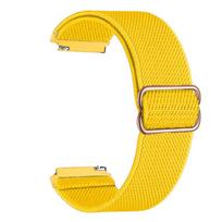 20mm 22mm Nylon Strap For Amazfit T-Rex3 Pro/Active 3-2/Max/Bip 6-5 Braided Bracelet Redmi Watch 5 Lite/Active Xiaomi Wtch S5-4 For width 20mm yellow
