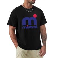 Mistral Surfing T-shirt kawaii clothes oversized vintage clothes mens graphic XXXL black