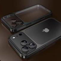 Prabangus dengimo spalvos PC skaidrus telefono dėklas 17 16 15 14 13 Pro Max Air objektyvo apsauga Matinė galinė plokštelė Kietas dangtelis iPhone 16 Pro