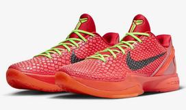 FV4921-600 Nike Kobe 6 Protro Reverse Grinch (Men's) 6 red