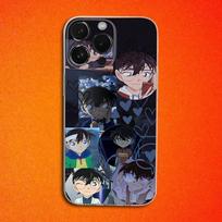 Shinichi Detektyvas C-Conan Dėklas Telefonui iPhone 16,15,14,13,12,11 Plus,Pro,Max,XR,XS,Plus,E,Mini Skaidrus Minkštas Dangtelis iPhone15pro