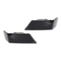 For Jeep Patriot 2007-2017 Smoked / Clear Lens Front Bumper Turn Signal Light Cover Shells No Bulb/Socket 68004180AC 68004181AC Smoked Lens black