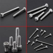 150pcs #2-56 UNC Thread Pan Head Screws Stainless Steel Screw Assortment Set  Machinery Repair