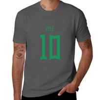 Pele Brazil Home Jersey 2023 TShirt Plus Size Basic Short Sleeve Top XL black