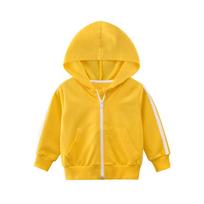 Vaikiški drabuziai Vaikiški striukės Berniukams Drabužiai Hoodies Pavasaris 100cm geltona