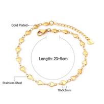 Fashionable Fade-Resistant Cross Ankle Bracelet Minimalist Versatile Elegant Women's Foot Jewelry beige