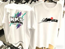 Hks Summer Cotton Tshirt Car Enthusiasts Drifting Drag Jdm Unisex Unisex Round Neck Cotton Tshirt Motorcycle Street Tshirt XL white
